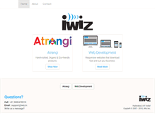 Tablet Screenshot of iwiz.in